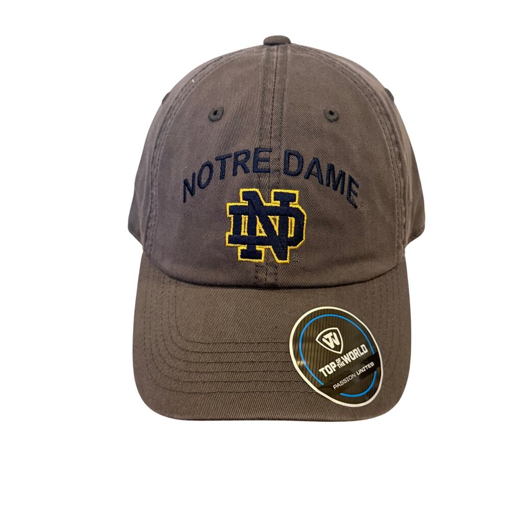 NEW NOTRE DAME UNIVERSITY Fighting Irish  Baseball Hat Cap Top of the World